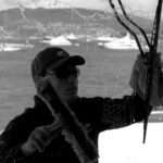 Deckhand Cleaning windows deckhand washing the windows